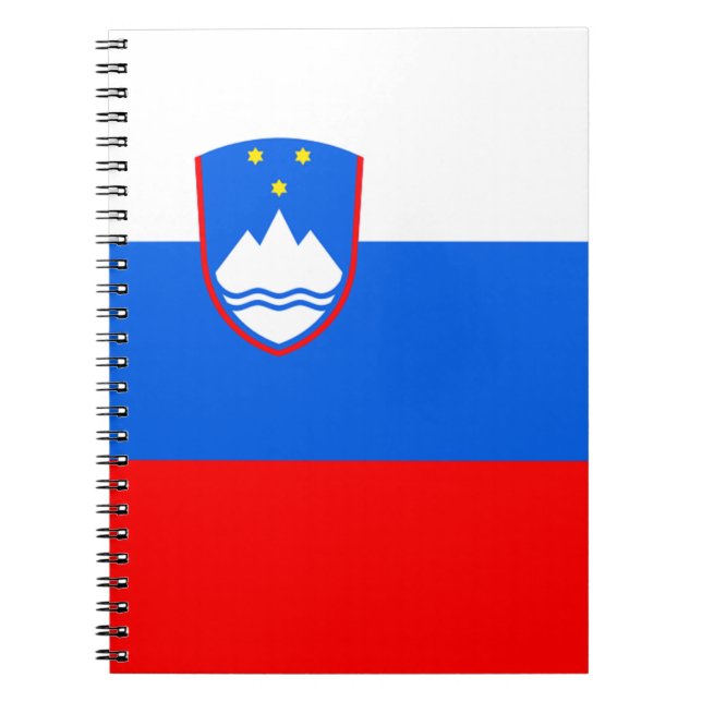 Cuaderno Bandera de Eslovenia (Frente)