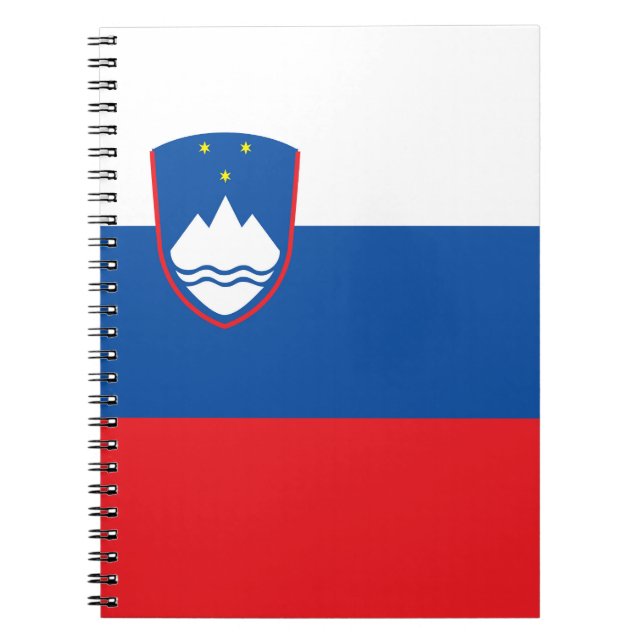 Cuaderno Bandera de Eslovenia (Frente)