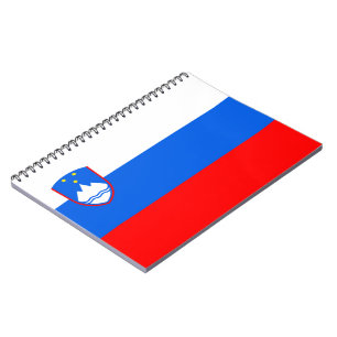 Cuaderno Bandera de Eslovenia