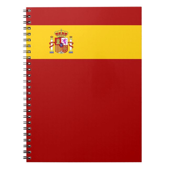 Cuaderno Bandera de España (Frente)
