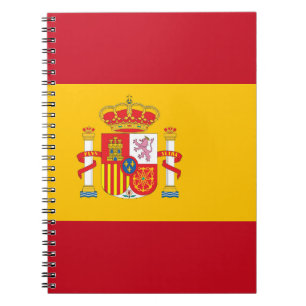 Cuaderno Bandera de España