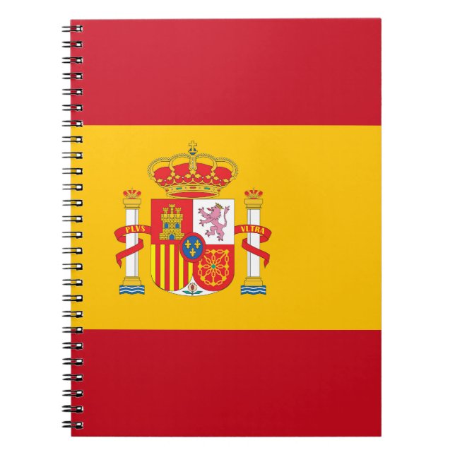 Cuaderno Bandera de España (Frente)