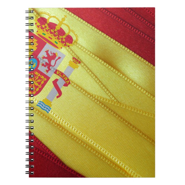 Cuaderno Bandera de ESPAÑA (Frente)