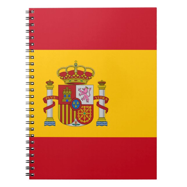 Cuaderno Bandera de España (Frente)