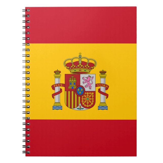 Cuaderno Bandera de España (Frente)