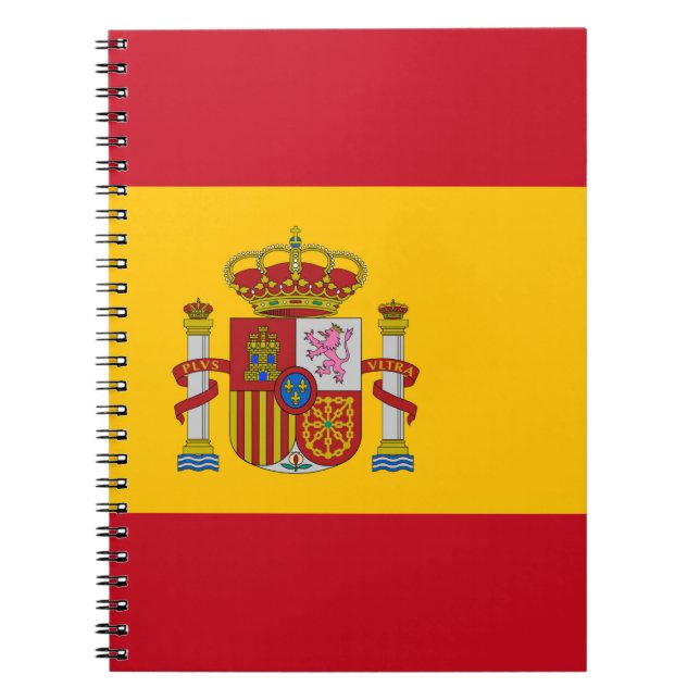 Cuaderno Bandera de España (Frente)
