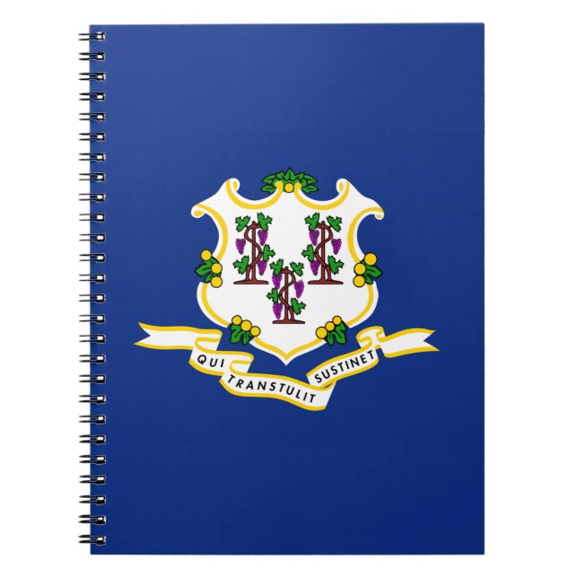 Cuaderno Bandera de estado de Connecticut (Frente)