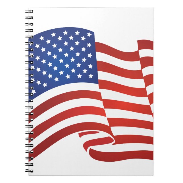Cuaderno Bandera de Estados Unidos (Frente)