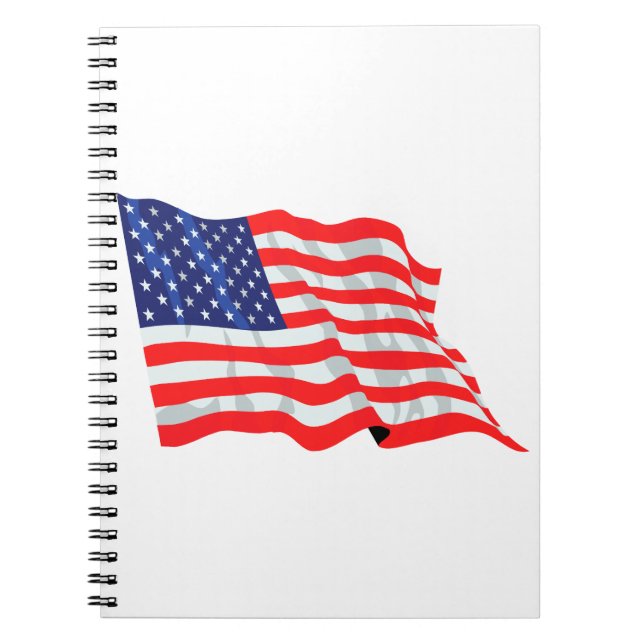 Cuaderno Bandera de Estados Unidos (Frente)