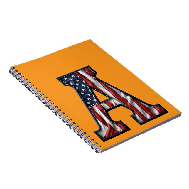 Cuaderno Bandera de Estados Unidos (Lado Derecho)