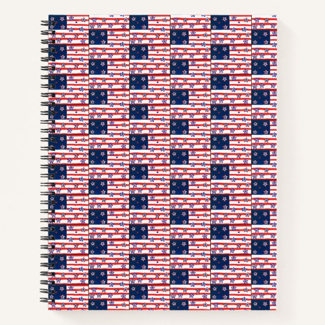 Cuaderno Bandera de Estados Unidos (Anverso)