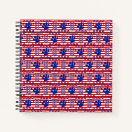 Cuaderno Bandera de Estados Unidos