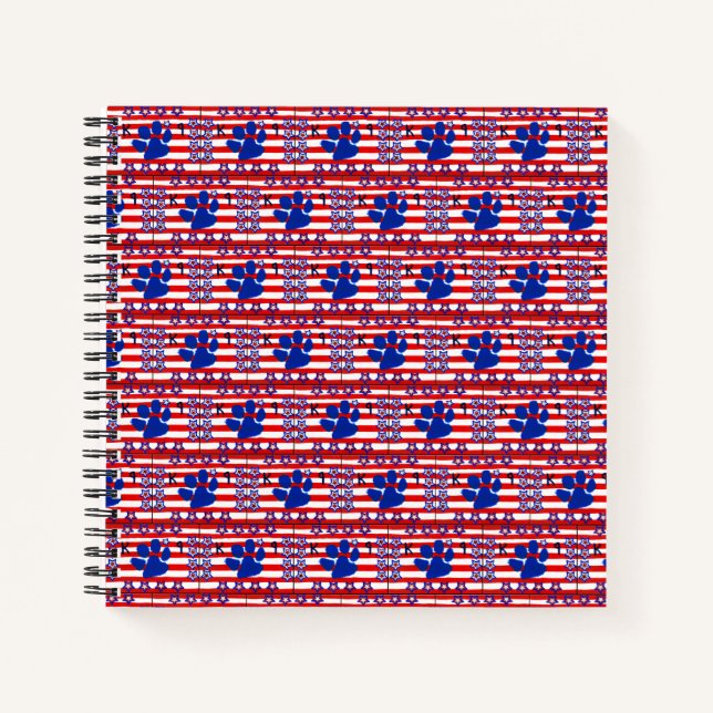 Cuaderno Bandera de Estados Unidos (Anverso)