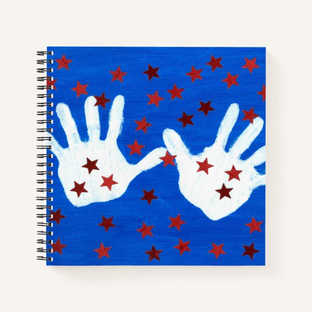Cuaderno Bandera de Estados Unidos (Anverso)