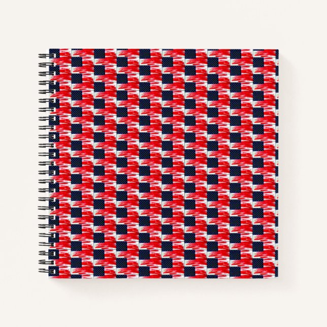 Cuaderno Bandera de Estados Unidos (Anverso)