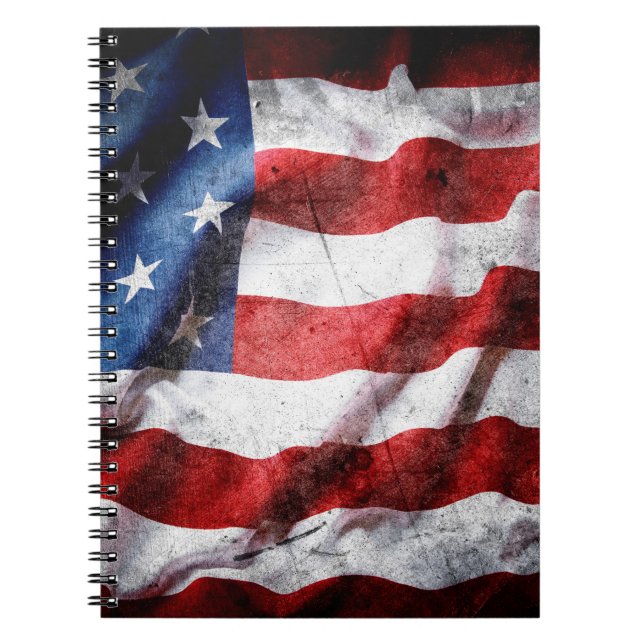 Cuaderno Bandera de Estados Unidos (Frente)