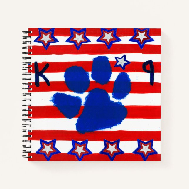 Cuaderno Bandera de Estados Unidos (Anverso)