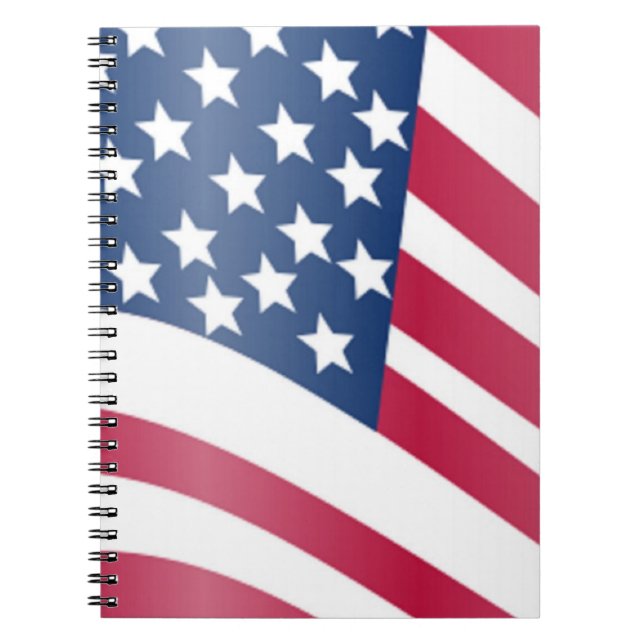 CUADERNO BANDERA DE ESTADOS UNIDOS (Frente)
