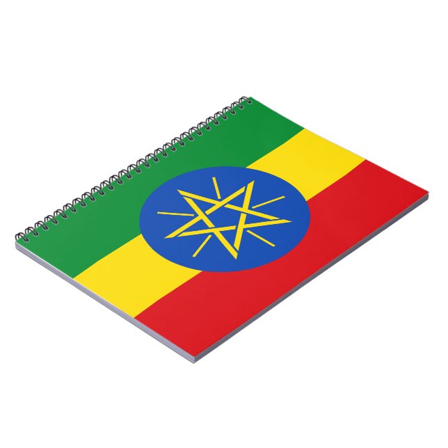 Cuaderno Bandera de Etiopía (Lado Izquierdo)