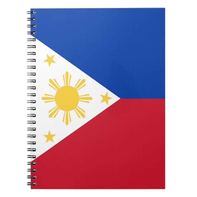 Cuaderno Bandera de Filipinas (Frente)