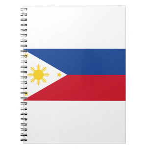 Cuaderno Bandera de Filipinas