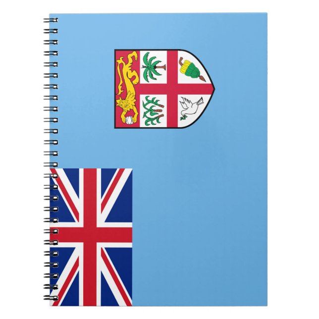 Cuaderno Bandera de Fiyi (Frente)