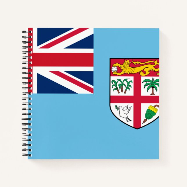 Cuaderno Bandera de Fiyi (Anverso)