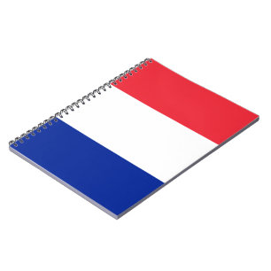 Cuaderno Bandera de Francia