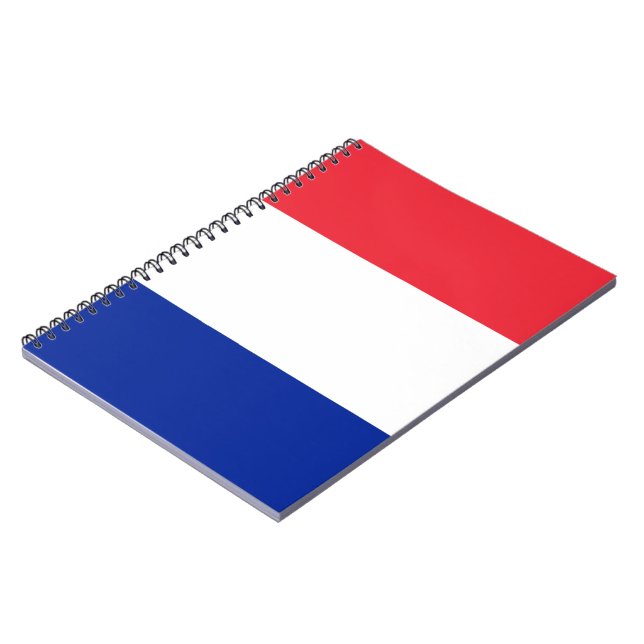 Cuaderno Bandera de Francia (Lado Izquierdo)