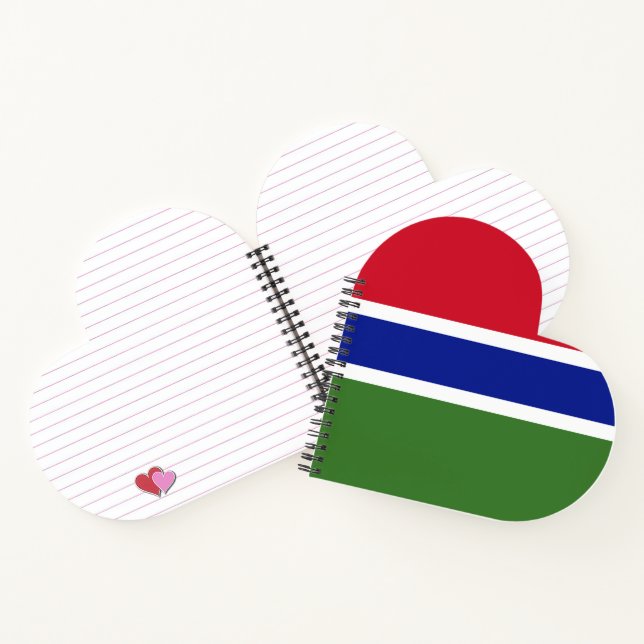 Cuaderno Bandera de Gambia (Interior)