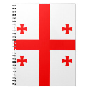 Cuaderno Bandera de Georgia