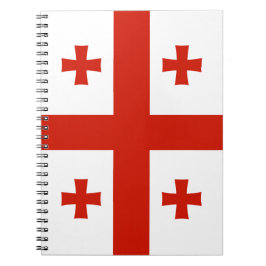Cuaderno Bandera de Georgia