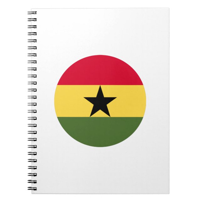 Cuaderno Bandera de Ghana (Frente)