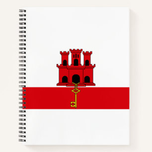 Cuaderno Bandera de Gibraltar