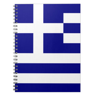 Cuaderno Bandera de Grecia