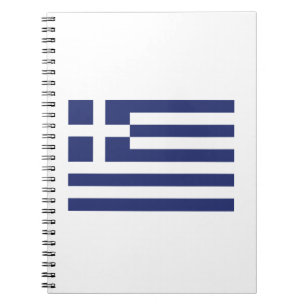 Cuaderno Bandera de Grecia