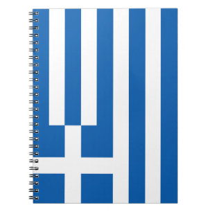 Cuaderno Bandera de Grecia