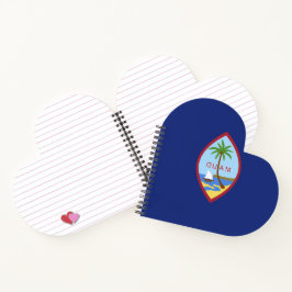 Cuaderno Bandera de Guam