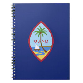 Cuaderno Bandera de Guam