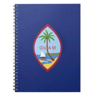 Cuaderno Bandera de Guam
