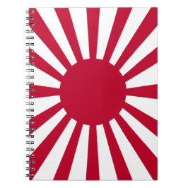 Cuaderno Bandera de Guerra Imperial de Japón