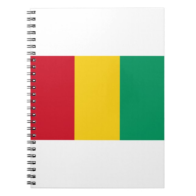 Cuaderno Bandera de Guinea (Frente)