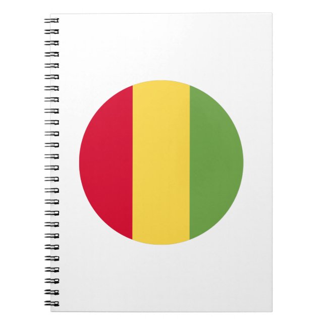 Cuaderno Bandera de Guinea (Frente)