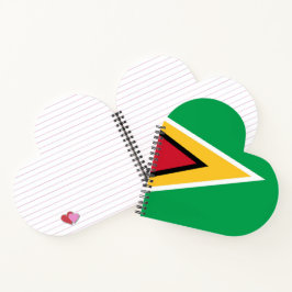 Cuaderno Bandera de Guyana