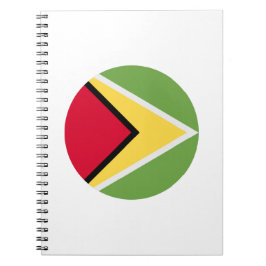 Cuaderno Bandera de Guyana