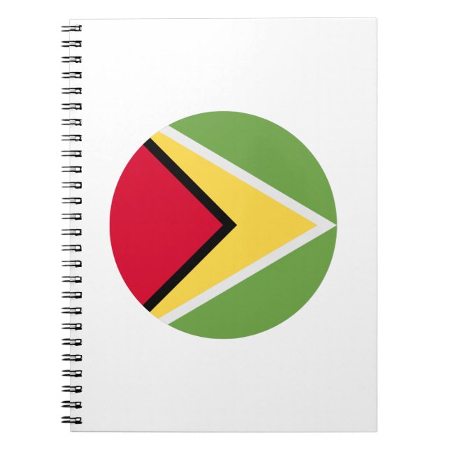 Cuaderno Bandera de Guyana (Frente)