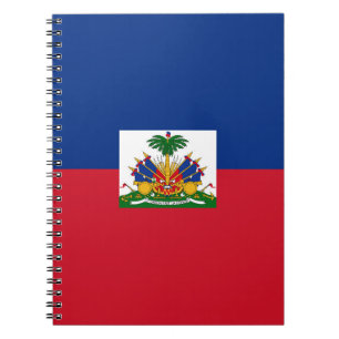 Cuaderno Bandera de Haití