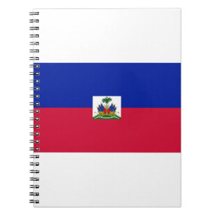 Cuaderno Bandera de Haití