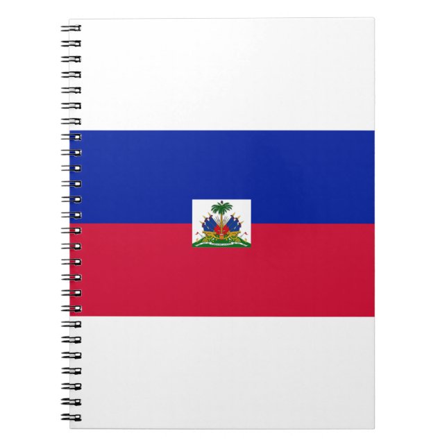 Cuaderno Bandera de Haití (Frente)