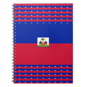 Cuaderno Bandera de Haití
